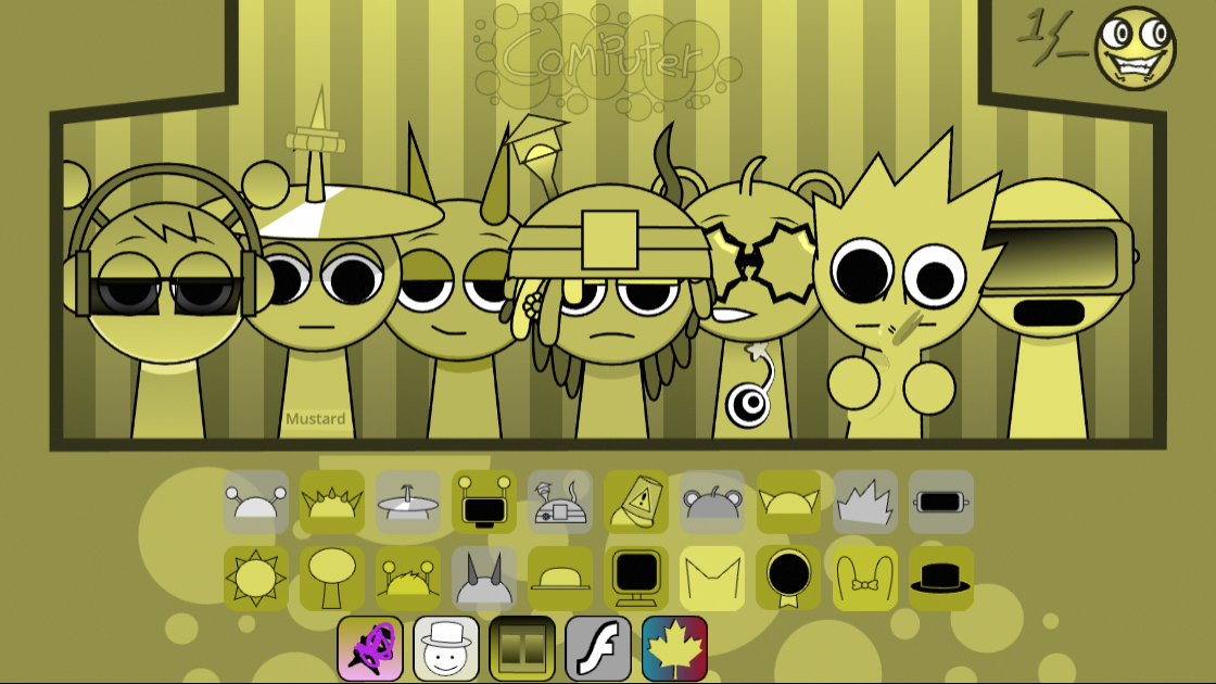 Sprunki But interface