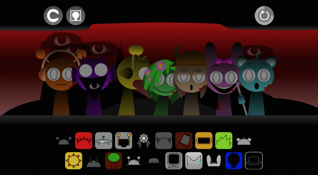 Sprunki But interface